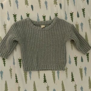 Old Navy Knit Sweater - Medium Gray